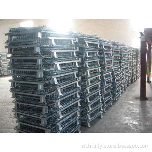 Steel Zinc Folding Storage Cage